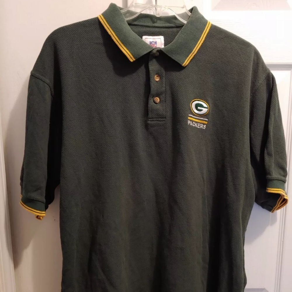 Green Bay Packers Vintage NFL Apparel Men's X-Large Polo Shirt